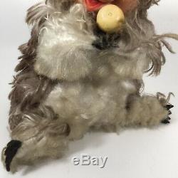 Vintage Rushton Company 1950s Rubber Face Wavy Hair Puppy Plush Doll