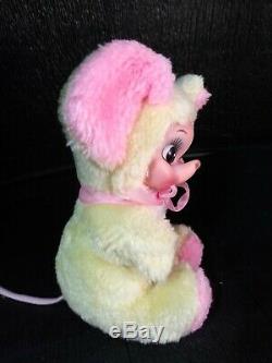 Vintage Rushton Mouse Rat Mice Rubber Face Plush Stuffed Animal Doll