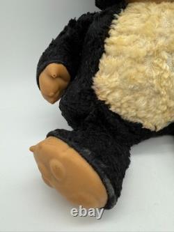 Vintage Rushton Rubber Face Chubby Teddy Bear Plush Stuffed Animal 11