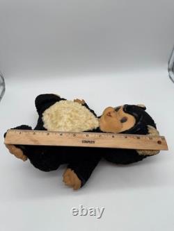 Vintage Rushton Rubber Face Chubby Teddy Bear Plush Stuffed Animal 11