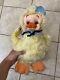 Vintage Rushton Rubber Face Duck Plush Toy Stuffed Animal Original Tag Clean