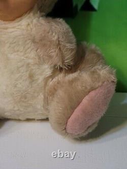 Vintage Rushton Rubber Face Plush Mouse Stuffed Animal Doll