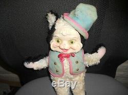 Vintage Rushton Rubber Face Plush Puss In N Boots Cat