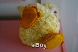 Vintage Rushton Rubber Face Queenie Mcquack Duck Chick Stuffed Plush Toy