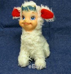 Vintage Rushton Rubber Face Star Creation Billy Butts Goat Valentine Plush Rare