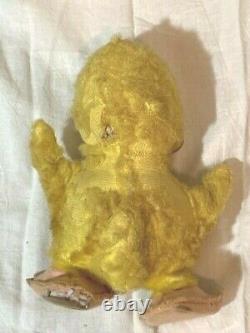 Vintage Rushton Star Creation Duck Well Loved Rubber Face Plush