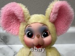 Vintage Rushton Star Creation Mouse Rubber Face Plush