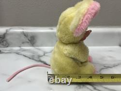 Vintage Rushton Star Creation Mouse Rubber Face Plush
