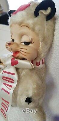 Vintage Rushton Star Creation Rubber Face Skunk/Chipmunk Plush Stuffed Animal
