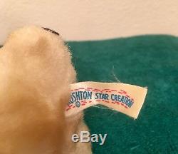 Vintage Rushton Star Creation Rubber Face Skunk/Chipmunk Plush Stuffed Animal