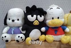 Vintage Sanrio My Melody Badtz Maru PomPomPurin Pochacco Pekkle Nylon Plush Lot