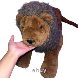 Vintage Semantodontics Lion Plush Stuffed Animal Oversized 40 Douglas Toys