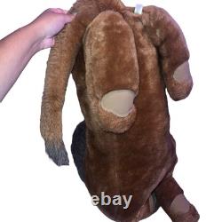 Vintage Semantodontics Lion Plush Stuffed Animal Oversized 40 Douglas Toys