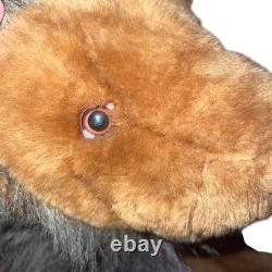 Vintage Semantodontics Lion Plush Stuffed Animal Oversized 40 Douglas Toys