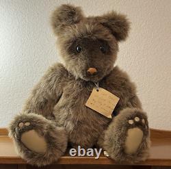 Vintage She Bear Plush Stuffed Animal Koala T Bear Company Jointed Signed 19