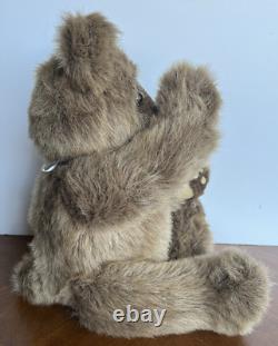 Vintage She Bear Plush Stuffed Animal Koala T Bear Company Jointed Signed 19