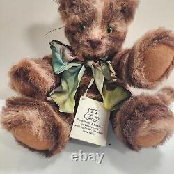 Vintage Sherry Doty POOKIE Cat Bear Mohair 11 Jointed RARE Plush Stuffed Animal