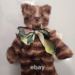 Vintage Sherry Doty POOKIE Cat Bear Mohair 11 Jointed RARE Plush Stuffed Animal