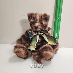 Vintage Sherry Doty POOKIE Cat Bear Mohair 11 Jointed RARE Plush Stuffed Animal