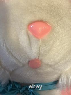 Vintage Superior Toy & Novelty 36 PINK Bunny Rabbit Plush Stuffed Animal HTF