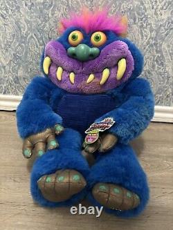 Vintage Toymax My Pet Monster Blue No Cuffs