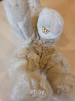 Vintage WEBKINZ Signature Timber Wolf Plush Stuffed Animal WKS1008