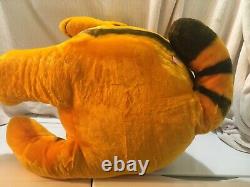 Vintage super large Garfield plush stuffed animal. Approximately 3 ft tall