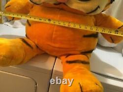 Vintage super large Garfield plush stuffed animal. Approximately 3 ft tall