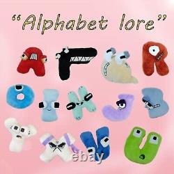 Vizethru Alphabet Lore Plush, Alphabet Lore Plush Animal Toys, Fun Stuffed Al