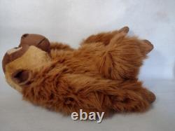 Vtg 19 Orangutan Monkey Plush Stuffed Animal Rust Brown Kids Preferred 1998