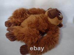 Vtg 19 Orangutan Monkey Plush Stuffed Animal Rust Brown Kids Preferred 1998