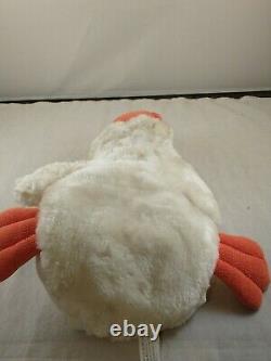 Vtg Chosun Duck Billed Platypus Plush White/ Yellow Lying Down No Wings uu