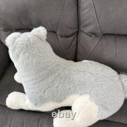 Vtg Douglas Cuddle Toys Husky Dog Plush Stuffed Animal HTF 38 Jumbo USA READ
