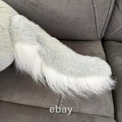 Vtg Douglas Cuddle Toys Husky Dog Plush Stuffed Animal HTF 38 Jumbo USA READ