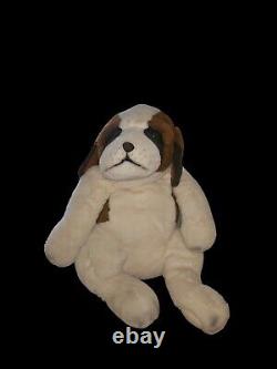 Vtg FAO Schwarz St Bernard Giant Plush Dog Jumbo Limited Ed 48 Rare