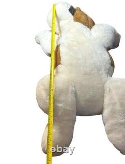 Vtg FAO Schwarz St Bernard Giant Plush Dog Jumbo Limited Ed 48 Rare