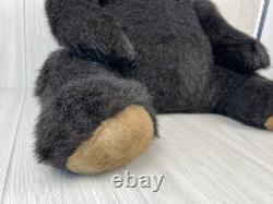 Vtg Mary Meyer GIANT 31 TEDDY BEAR Plush Brown Black Bear Stuffed Animal RARE
