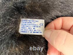 Vtg Mary Meyer GIANT 31 TEDDY BEAR Plush Brown Black Bear Stuffed Animal RARE