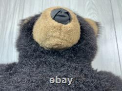 Vtg Mary Meyer GIANT 31 TEDDY BEAR Plush Brown Black Bear Stuffed Animal RARE