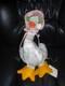 Vtg Rushton 13 Rubber Beak Happy Goose Duck Doll Stuffed Animal Plush Toy W Tag