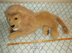 Vtg Rare 1990 Douglas Cuddle Toys Very Large Lion Plush Stuffed Animal