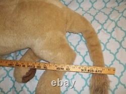 Vtg Rare 1990 Douglas Cuddle Toys Very Large Lion Plush Stuffed Animal