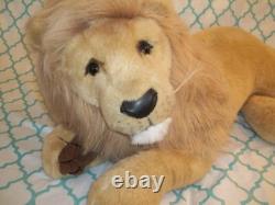Vtg Rare 1990 Douglas Cuddle Toys Very Large Lion Plush Stuffed Animal