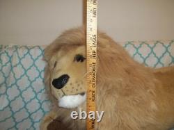 Vtg Rare 1990 Douglas Cuddle Toys Very Large Lion Plush Stuffed Animal