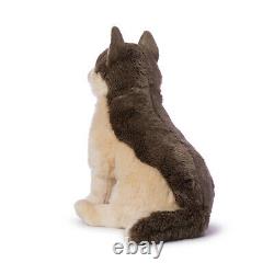 WWF Stuffed Toy Wolf (Sitting, 27 5/8in) Stuffed Animal Giant Plush Large