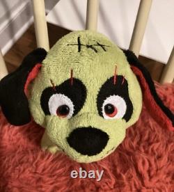Webkinz GANZ Zombie Pup Plush has sewn in tags HM773 Halloween Dog no code RARE