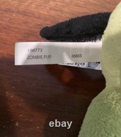 Webkinz GANZ Zombie Pup Plush has sewn in tags HM773 Halloween Dog no code RARE