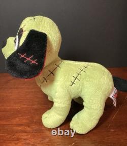 Webkinz GANZ Zombie Pup Plush has sewn in tags HM773 Halloween Dog no code RARE
