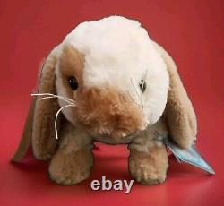 Webkinz Holland Lop Bunny Rabbit Plush Brown Cream Stuffed Animal HM632 withCode