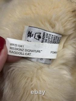 Webkinz Signature Ragdoll Cat Stuffed Animal Plush with Sealed Unused Code